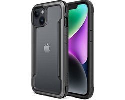 Raptic Shield iPhone 14 Plus Hoesje Back Cover Militair Getest Zwart