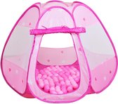 KnorrToys Speeltent Ballenbad Bella Roze