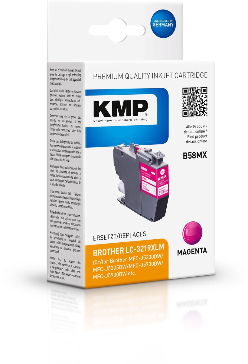 KMP 1538,4006 inktcartridge 1 stuk(s) Compatibel Hoog (XL) rendement Magenta