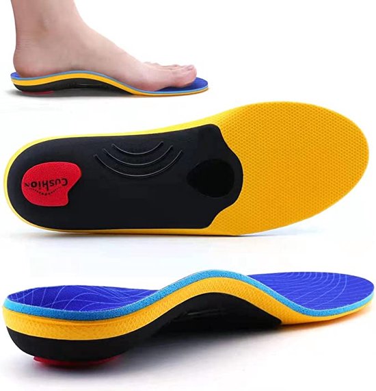 inlegzool voor voeten / optimum cushioning and support - sports shoe insoles \ inlegzolen voor frisse voeten - extra demping 44/45