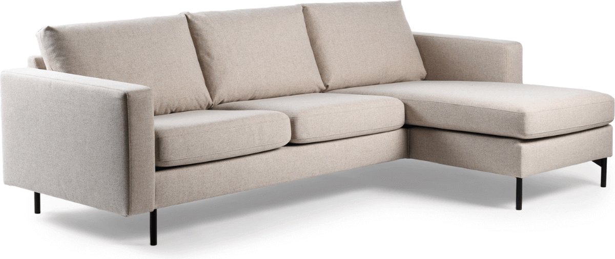 Vurna - Vurna Mirlo 3-zits hoekbank links/rechts chleo beige