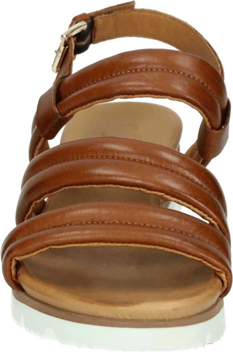 AQA Shoes A8366 - Volwassenen Platte sandalen - Kleur: Cognac - Maat: 37 |  bol.com