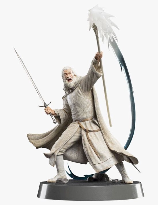 Weta Workshop The Lord of the Rings Beeld/figuur Figures of Fandom PVC Statue Gandalf the White 23 cm Multicolours
