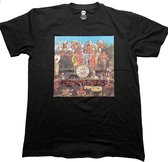 The Beatles Mens Tshirt -2XL- Sgt Pepper Noir