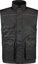 Tricorp Bodywarmer industrie - Workwear - 402001 - zwart - Maat S