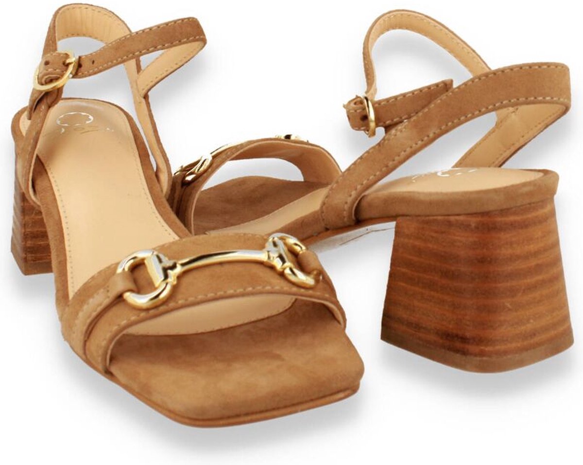 Dozo Dames Sandaal | Beige | Maat: 38