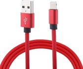 Lightning kabel - 1 meter - USB-A naar Lightning - Rood