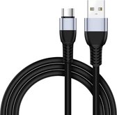 JOYROOM JR-S318 2.4A USB naar USB-C / Type-C Data Sync-oplaadkabel, kabellengte: 3m, voor Galaxy S8 & S8 + / LG G6 / Huawei P10 & P10 Plus / Oneplus 5 en andere smartphones (rood)