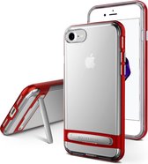 iPhone 7/8 bumper - Goospery Dream Stand Bumper Case - Rood