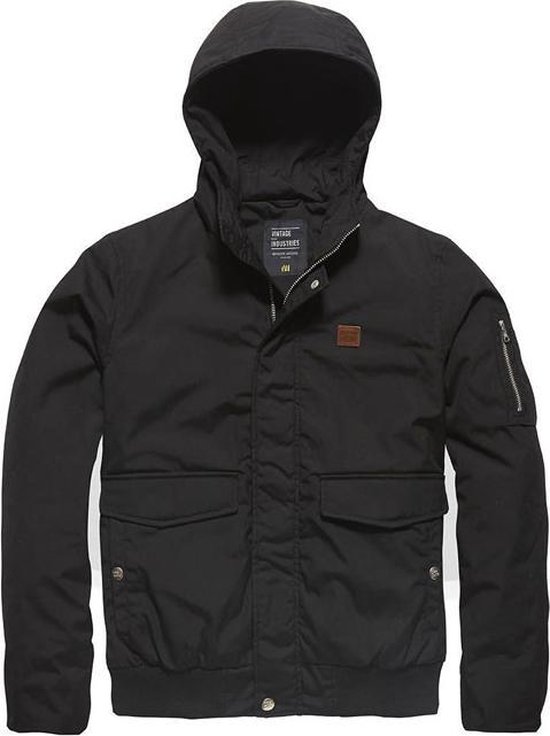 Extra Rice Jacket Vintage Industries Rice jacket black | bol.com