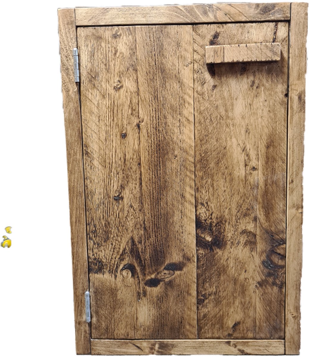 Sleutelkast Xl Steigerhout Lichte was . Meerdere kleuren verkrijgbaar.