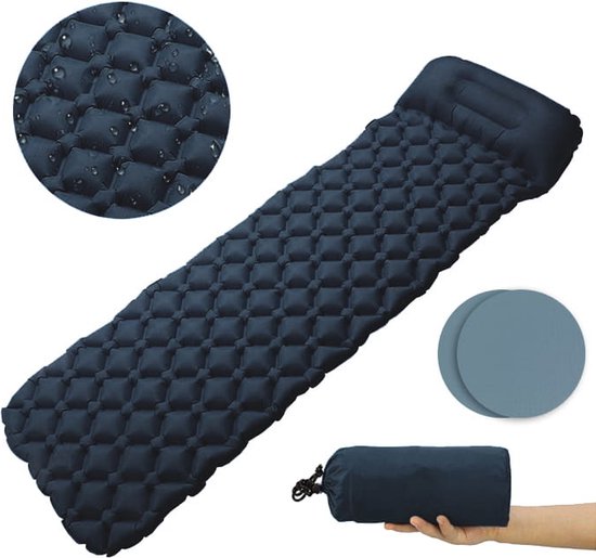 Isomat, campingmatras, zelfopblazend, luchtmatras, ultralicht, outdoor
