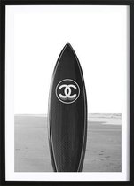 Black Chanel Board Poster (50x70cm) - Wallified - Fashion - Poster - Print - Wall-Art - Woondecoratie - Kunst - Posters