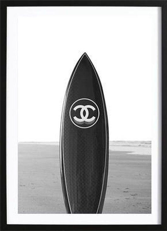 Black Chanel Board Poster - Wallified - Fashion - Poster - Print - Wall-Art  