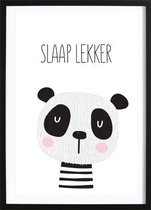 Slaap Lekker Poster (70x100cm) - Wallified - Kinderen - Poster - Print - Kinderkamer - Baby - New Born - Peuter - Kleuter - Wall-Art - Woondecoratie - Kunst - Posters