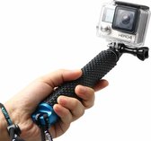 Handheld uitschuifbare paal Monopod met schroef voor GoPro HERO5 sessie / 5/4 sessie / 4/3 + / 3/2/1, Xiaoyi sportcamera's, maximale lengte: 49 cm (blauw)