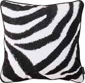 Sierkussen Velvet Zebra Print | 45 x 45 cm | Velvet/Polyester