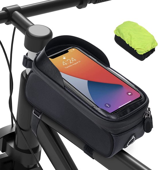 sacoche de cadre, ?�tanche, sacoche de v?�lo, support de t?�l?�phone, sacoche de v?�lo, | bol.com
