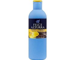 Felce Azzurra bad en douchecreme met Vanille en ebbenhout - 650ml