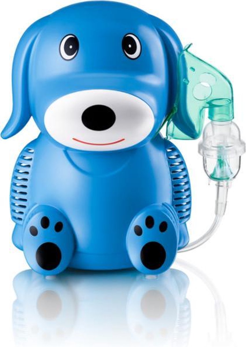 Inhalator voor kinderen Hondenset 2 Maskers Only for Baby Blue Puppy