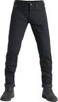 Pando Moto Steel Black 02 Slim Fit Dyneema® Motorcycle Jeans 31/34 - Maat - Broek