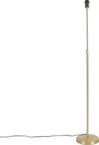 QAZQA Parte - Moderne Verstelbare Vloerlamp | Staande Lamp - 1 lichts - H 1430 mm - Goud/messing - Woonkamer | Slaapkamer | Keuken