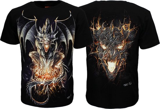 Foto: Lucifers s dragon from hell t shirt offici le merchandise m