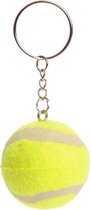 Lg-imports Sleutelhanger Tennisbal Junior 4,5 Cm Geel