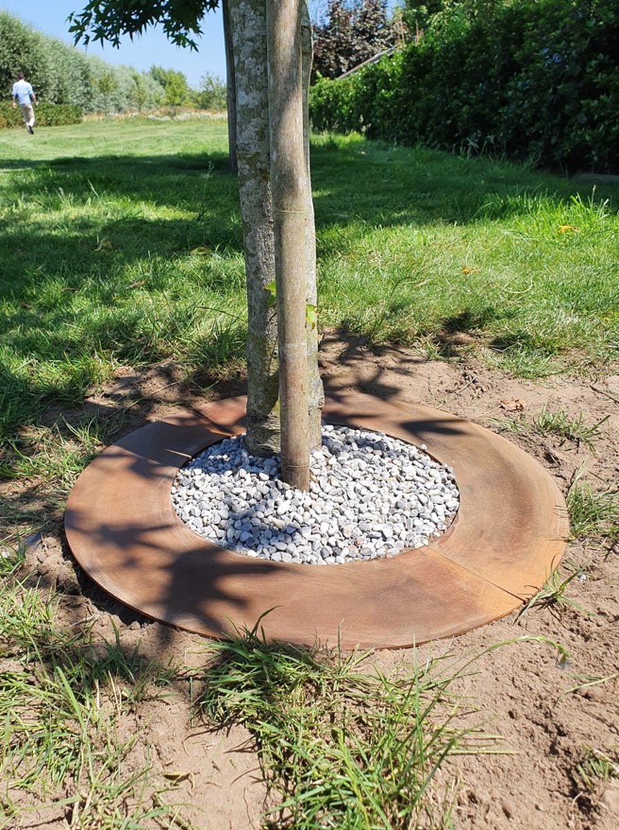 Wovar Boomring cortenstaal 50 cm | Per Stuk