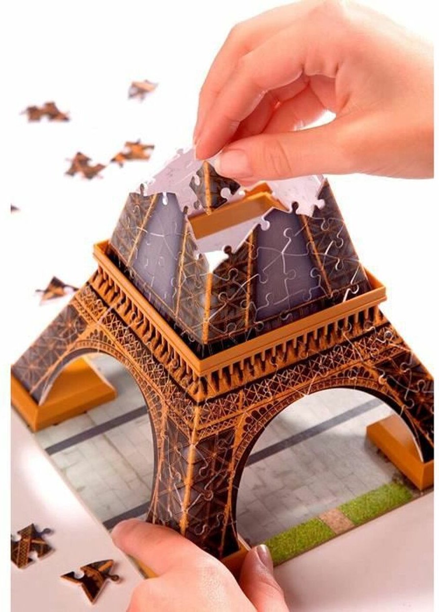 Ravensburger Eiffeltoren - 3D Puzzel gebouw van 216 stukjes — afbeelding 14