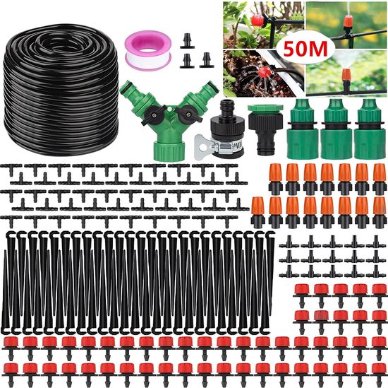 Kit d'arrosage automatique surface de 10 m² - Kit universel d'arrosage