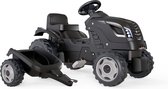 Smoby Farmer XL Black tractor + trailer
