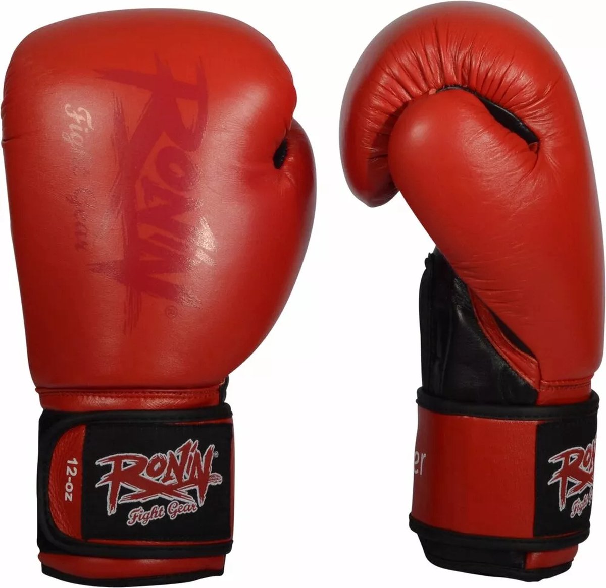 Ronin Fighter Bokshandschoen rood/zwart 14oz