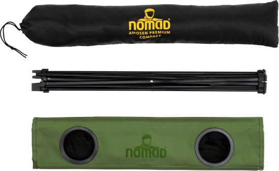 NOMAD® Amosen Campingtafel Premium - Groen - Inklapbaar & Lichtgewicht & Sterk - Bekerhouders - Camping Tafel Opvouwbaar van NOMAD — afbeelding 5
