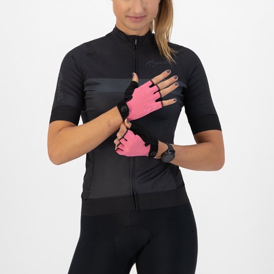 Rogelli Core Dames Fietshandschoenen - Zomer - Korte vinger - Roze van Rogelli — afbeelding 5