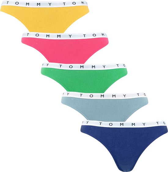 Tommy Hilfiger dames 5P strings basic multi II - S | bol.com
