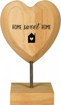 Wooden Heart - Home sweet home - Lint: Speciaal voor jou - Cadeauverpakking