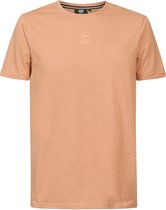Petrol Industries - Heren Mini Logo T-Shirt - Oranje - Maat XL