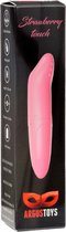 Power Escorts Strawberry Touch Roze Mini G Spot Vibrator - 11 Cm Dia 2,5 Cm