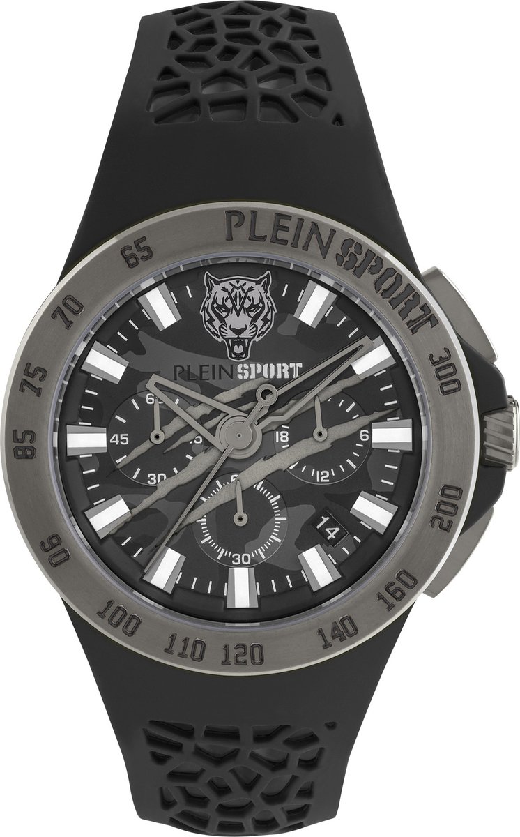 Plein Sport - PSABA0123 - Polshorloge - Heren - Quartz - THUNDERSTORM CHRONO