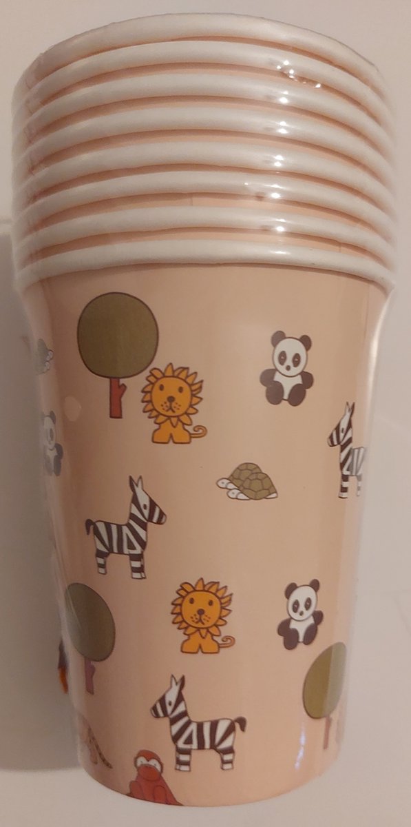 Nijntje Bekertjes - Jungle - Dieren - 8 Stuks - Karton