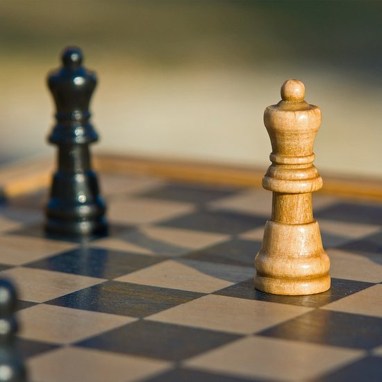 Thumbnail van een extra afbeelding van het spel Schaakborden Met Schaakstukken van In Round - 2-pack Hout Schaakspel - Schaakset Bordspellen Voor Volwassenen - Chess Board Wood - Familie Schaakbord Denkspel - Strategisch Spel – Schaken – Bordspelen - Bordspelletje