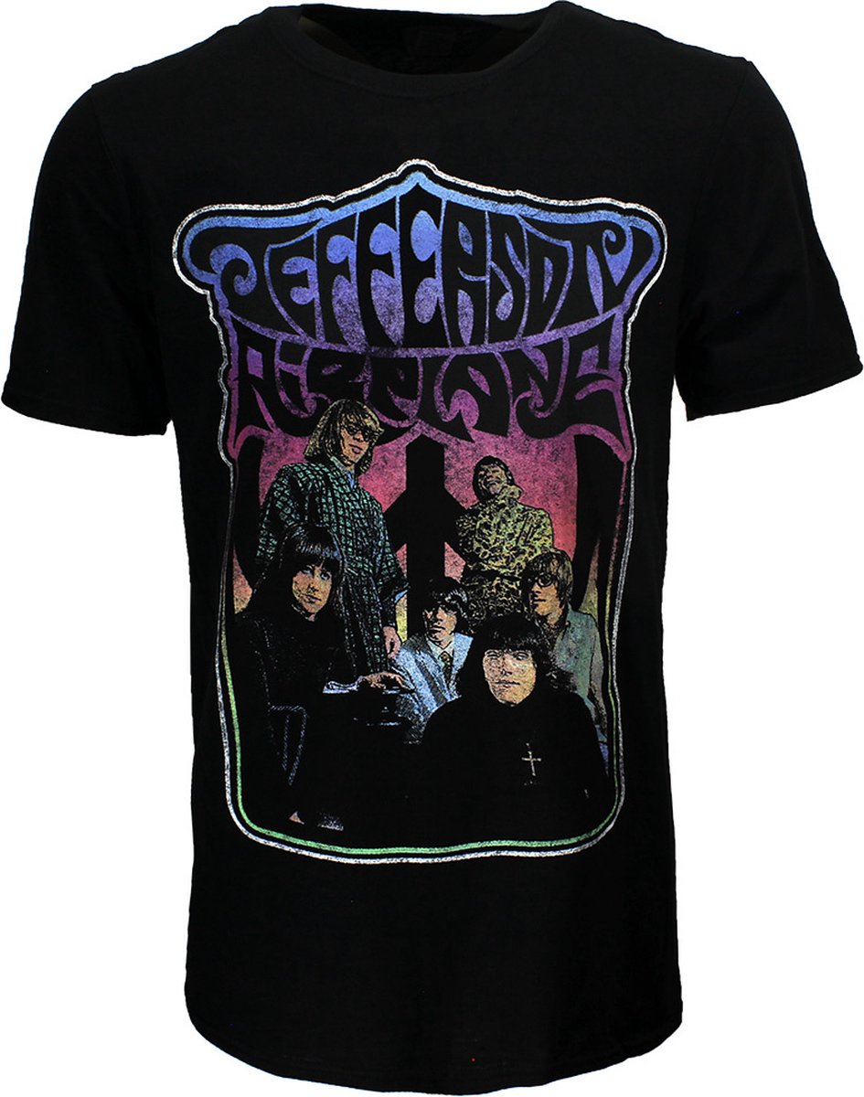 Jefferson Airplane Band Photo T-Shirt - Officiële Merchandise - M