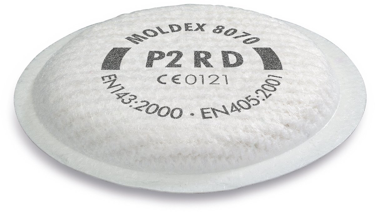 Stoffilter Moldex 8070 P2 R D