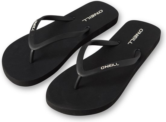 O'Neill Schoenen Women PROFILE SMALL LOGO SANDALS Black Out - B Slippers 36 - Black Out - B 100% Polyethylene