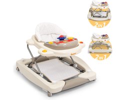 Baninni Loopstoel Classic 2-in-1 Beige
