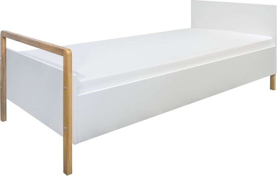 Kocot Kids - Bed Victor wit zonder lade zonder matras 180/80 - Kinderbed - Wit