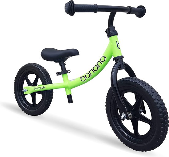 borst Victor Gearceerd Banana Bike® LT loopfiets - Kinderfiets vanaf 2 jaar, 12 inch wielen, in  hoogte... | bol.com