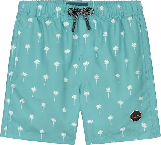 Shiwi Swimshort scratched shiwi palm - cameo blue - 134/140