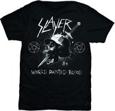 Slayer Dagger Skull Mens Blk TS: Small